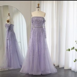 Elegant Off Shoulder Long Sleeves Women
Wedding